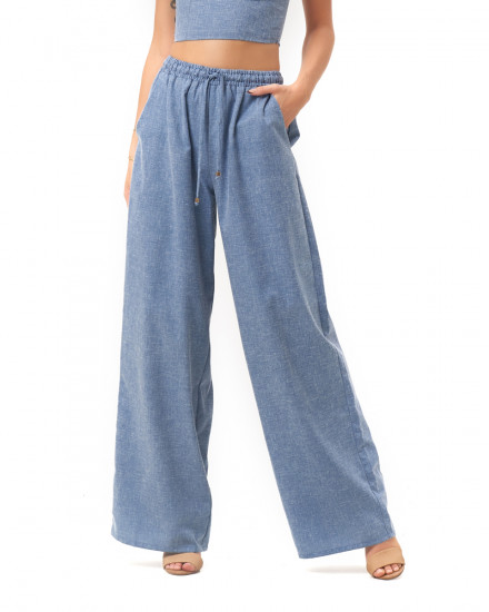 Mallory Pants in Blue Shadow