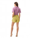 Saga Shorts in Floral Araceli Lime