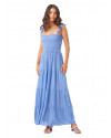 Siela Dress in Periwinkle Blue