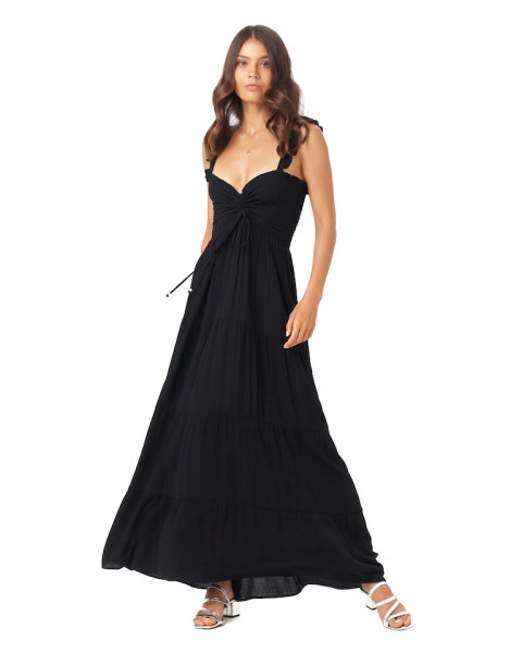 Siela Dress in Black