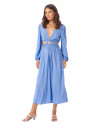 Melody Dress in Periwinkle Blue