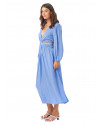 Melody Dress in Periwinkle Blue