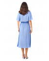 Sloane Dress in Periwinkle Blue