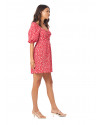Avalon Dress in Danica Floral Red