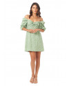 Avalon Dress in Talulla Floral Green