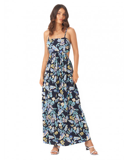 Isolde dress in Cambria Floral Blue