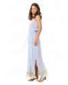 Jacira Dress in Kamala Perwinkle Blue