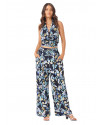 Athena Pants in Cambria Floral Blue