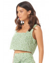 Sibyl Top in Talulla Floral Green