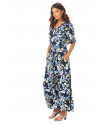 Nikita Jumpsuit in Cambria Floral Blue