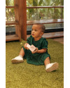 CAMILLA BABY DRESS IN JADE GREEN