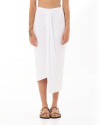 Giabbi Skirt in White 