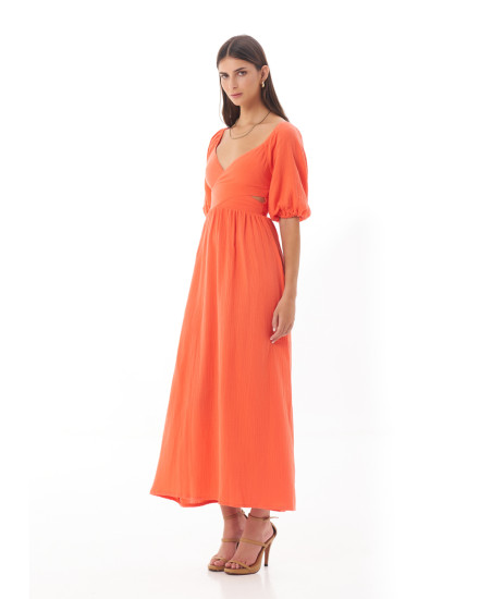 Dylan Dress in Coral 