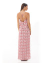 Emma Dress in Ruby Floral Pink 