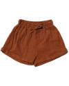 Liam Shorts in Caramel Brown