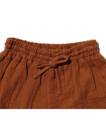Liam Shorts in Caramel Brown
