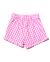 Molly Shorts in Check Pink