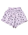 Demi Baby Shorts in Lilac Floral Black