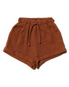 Liam Baby Shorts in Caramel Brown