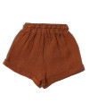 Liam Baby Shorts in Caramel Brown