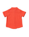 Liam Baby Shirt in Coral