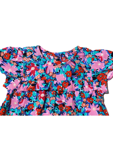 Nayeli Baby Top in Floral Multicolour