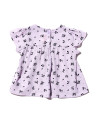 Saige Baby Top in Lilac Floral Black