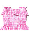 Sarita Baby Dress in Check Pink