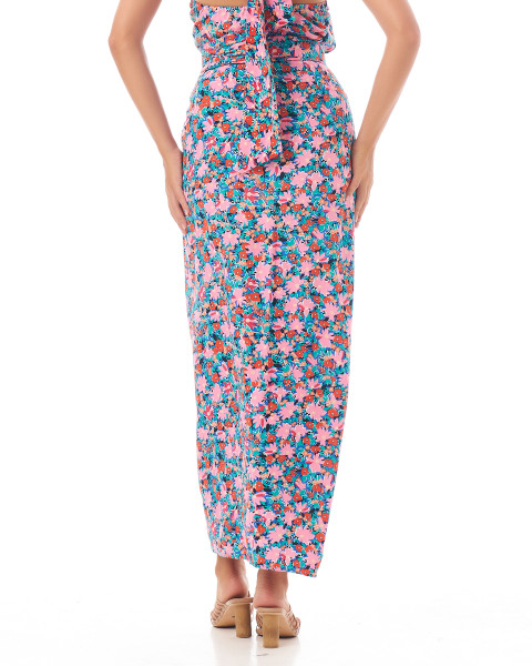 CHESCA SKIRT IN FLORAL MULTICOLOUR