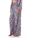 ISLA PANTS IN FLORAL MULTICOLOUR