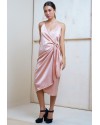 GIANNA DRESS IN CHAMPAGNE