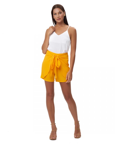 TOULA SHORTS IN APRICOT
