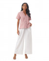 Tiana Pants in Linen White
