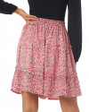 Lilo Skirt in Amba Floral Red