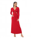 Sahara Dress in Spicy Red