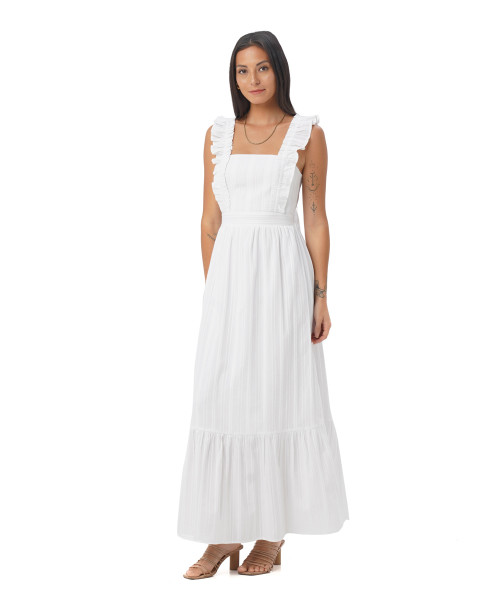 Kalila Dress in White