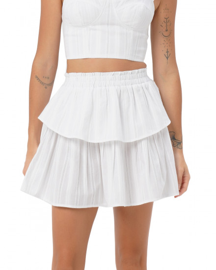 Serita Skirt in White